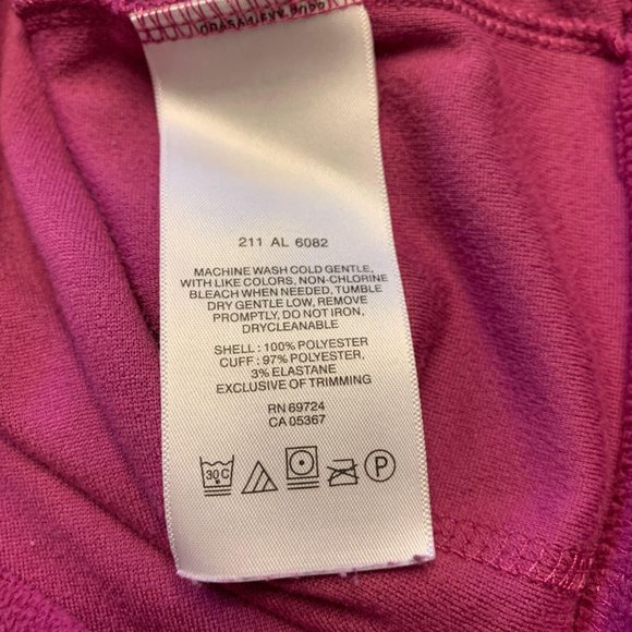 Columbia 1/4 zip Fleece Raspberry - Picture 5 of 6